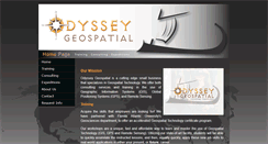 Desktop Screenshot of odysseygeospatial.com