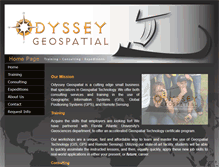 Tablet Screenshot of odysseygeospatial.com